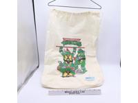 Teenage Mutant Ninja Turtles 1989 Innovo Inc. Vintage Canvas Drawstring Bag