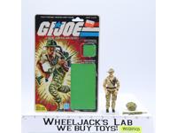 Recondo 100% Complete W/ Cardback 34 V1 GI Joe 1984 Action Figure Vintage Hasbro