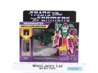 Skullcruncher Headmaster Reissue 2021 Hasbro G1 Transformers Figure NEW MISB