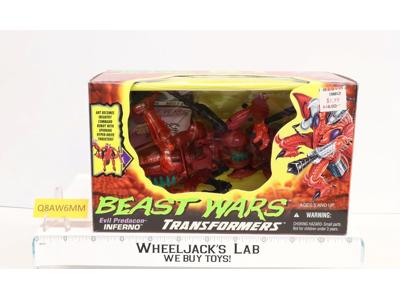 Inferno 100% Complete Transformers Beast Wars 1996 Hasbro Action Figure
