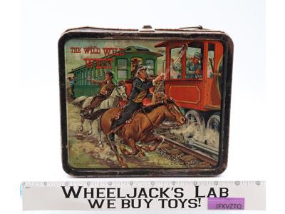 The Wild Wild West Metal Lunch Box 1969 Aladdin Vintage No Thermos CBS