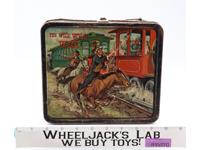 The Wild Wild West Metal Lunch Box 1969 Aladdin Vintage No Thermos CBS