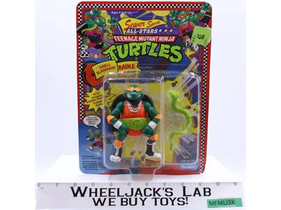 Shell Slammin' Mike Teenage Mutant Ninja Turtles Sewer Sports TMNT Playmates NEW