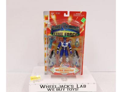 Deluxe Blue Mega Battle Ranger Complete Power Rangers Time Force 2000 Bandai
