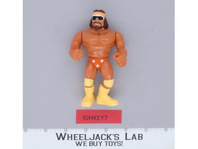 Macho Man 100% Complete WWE WWF Wrestling 1990 Hasbro Vintage Action Figure