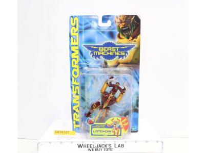 Longhorn 100% Complete Transformers Beast Machines 1999 Hasbro Action Figure