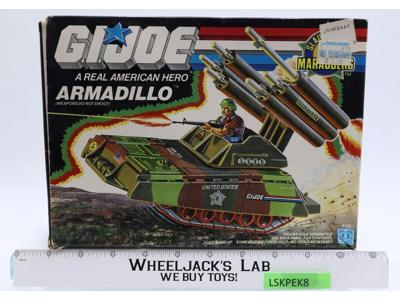 Armadillo 100% Complete GI Joe Slaughter's Marauders 1989 Hasbro Vehicle