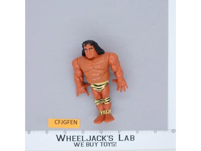 Superfly Jimmy Snuka Complete WWF WWE Wrestling 1991 Hasbro Titan Sports Figure