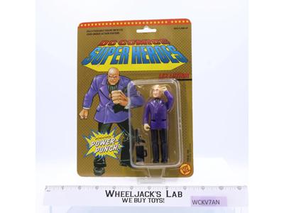 Lex Luthor Power Punch DC Comics Super Heroes ToyBiz 1989 Action Figure MOSC NEW