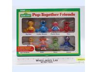Pop-Together Friends Sesame Street 1994 Tyco #9410 Preschool Toy NEW MINT MISB
