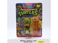 Raphael Teenage Mutant Ninja Turtles TMNT 1988 Playmates 10 BACK MOSC UNPUNCHED