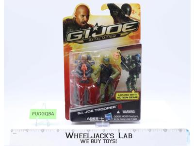GI Joe Trooper G.I. Joe Retaliation 2011 Hasbro NEW MOSC Action Figure Gear