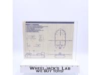 Cobra Night Landing 1985 ORIGINAL Instructions Blueprints G.I. Joe Vehicle