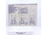 A.W.E. Striker 1985 ORIGINAL Instructions Blueprints G.I. Joe Hasbro Vehicle