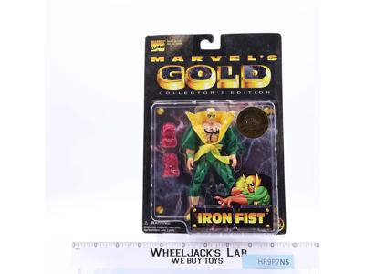 Iron Fist Marvel's Gold Collector's Edition 1997 Toybiz Action Figure NEW SEALED