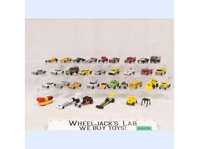 Lot of 33 Hot Wheels Black Walls 1980s Mattel Vintage