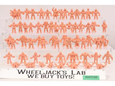 Lot of 61 Muscle Men M.U.S.C.L.E. Mattel 1980's Action Figure Vintage