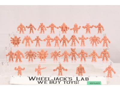 Lot of 33 Muscle Men M.U.S.C.L.E. Mattel 1980's Action Figure Vintage