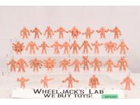 Lot of 33 Muscle Men M.U.S.C.L.E. Mattel 1980's Action Figure Vintage