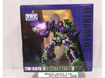 TW-C07X Constructor Third Party Toy World Action Figure NEW MIB