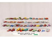 Lot of 55 Miscellaneous Cars/Boats/Trucks Vintage Matchbox Toy Vehicles
