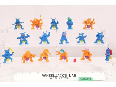 Lot of 16 Blue & Orange Army Ants 1987 Hasbro Vintage Action Figures