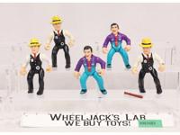 Lot of 5 Dick Tracy 1990 Playmates Vintage Action Figures + Accessories