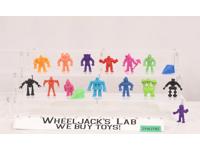 Lot of 16 M.U.S.C.L.E. Monsters in my Pocket Beetlejuice Misc. 1980's Figures