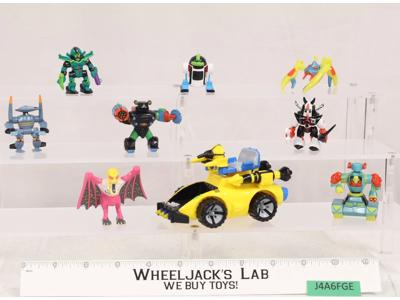 Lot of 9 Z-Bots Micro Machines 1992 Galoob Vintage Action Figures
