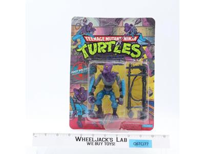 Foot Soldier Teenage Mutant Ninja Turtles TMNT 1990 Playmates UNPUNCHED MOSC NEW