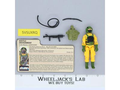Airtight V1 100% Complete G.I. Joe 1985 Hasbro Vintage Action Figure