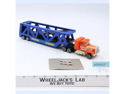Staks Semi Truck 100% Complete W/Trailer Super Gobots 1985 Bandai Tonka Vintage