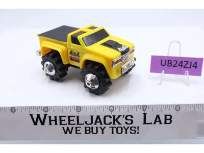 Rough Riders YELLOW Jeep 4 x 4 Pickup Truck LJN Toys Stompers Schaper WORKS
