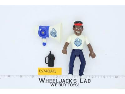 Larvell Jones w/ Bullhorn Radio Police Academy 1988 Kenner Vintage Action Figure