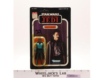 Lando Calrissian TEETH 65-A Back Star Wars ROTJ 1983 Kenner NEW MOSC SEALED