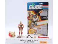 Duke First Sergeant V3 100% Complete W/ Cardback G.I. Joe 1991 Hasbro Figure