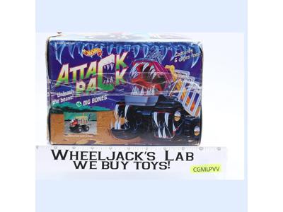#1853 Big Bones Attack Pack Hot Wheels 1992 Mattel NEW MINT