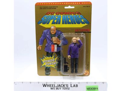 Lex Luthor W/Power Punch DC Comic Super Heroes Toy Biz 1989 Vintage MOSC NEW
