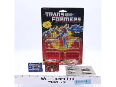 Grandslam & Raindance 100% Complete W/CARDBACK & BUBBLE G1 Transformers Figure
