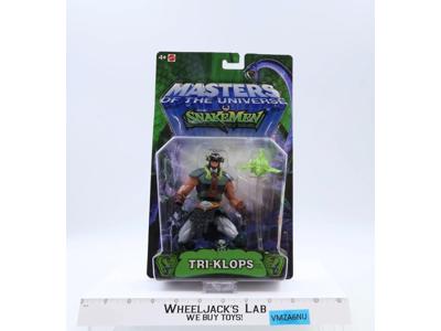 Tri-Klops Masters Of The Universe vs Snakemen MOTU 2003 Mattel Figure NEW SEALED