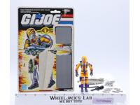 H.E.A.T. Viper V1 Complete W Cardback 1989 G.I. Joe Hasbro Vintage Action Figure