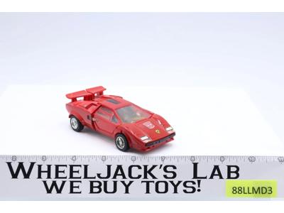 Sideswipe Lamborghini 1985 G1 Transformers Vintage Hasbro Action Figure