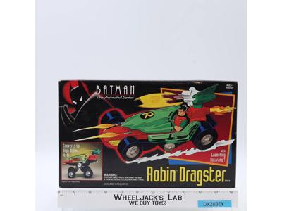 Robin Dragster Vehicle Batman The Animated Series 1992 Kenner NEW in Box