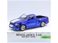 1999 Ford F-150 SVT Lightning Pickup Truck BLUE Diecast 1:24 Jada NM