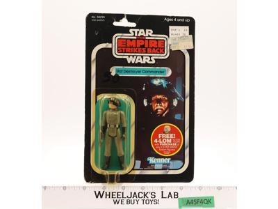 Star Destroyer Commander 47 Back-A Star Wars ESB 1982 Kenner NEW MOSC SEALED