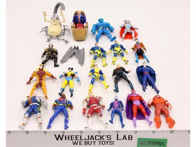 Lot of 20 X-Men Steel Mutants Loose 3" Diecast Toy Biz Action Figure