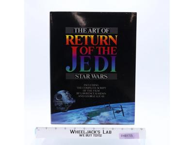 The Art of Return of the Jedi Star Wars 1983 Ballantine Hardcover Book