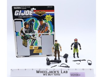 Sneak Peek & Lt. Falcon Night Force Complete 34 Cardback G.I. Joe 1988 Hasbro