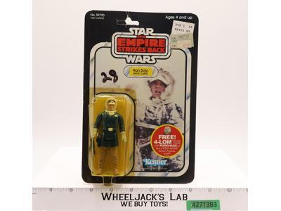 Han Solo Hoth 47 Back-A Star Wars ESB 1982 Kenner Action Figure NEW MOSC SEALED