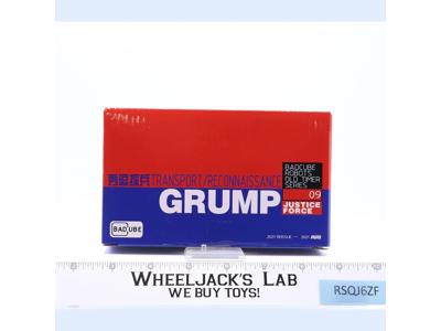 Grump 09 Transport/Reconnaissance 2021 Reissue Badcube Robots NEW SEALED